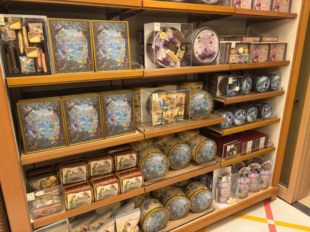 シェラトングランデトーキョーベイのディズニーファンタジーの商品。ファンタジースプリングスデザインのものも売ってる