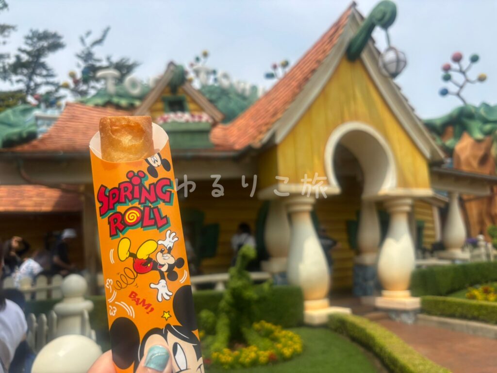 東京ディズニーランドのスプリングロール