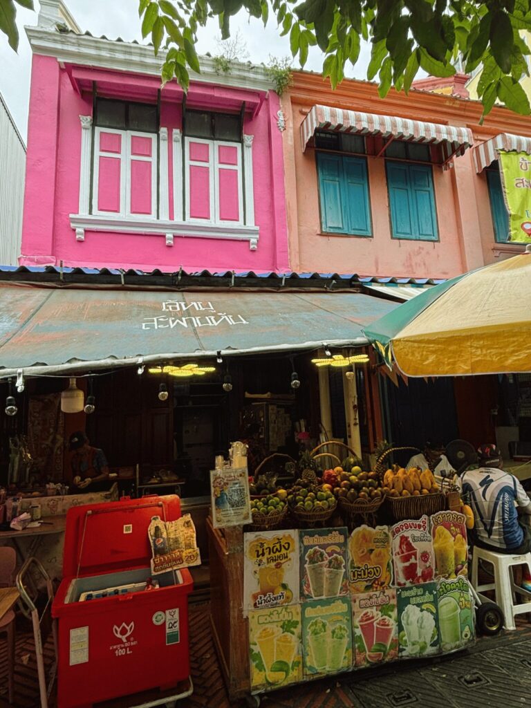 バンコクのBest fruit frappe in bangkokの店舗外観