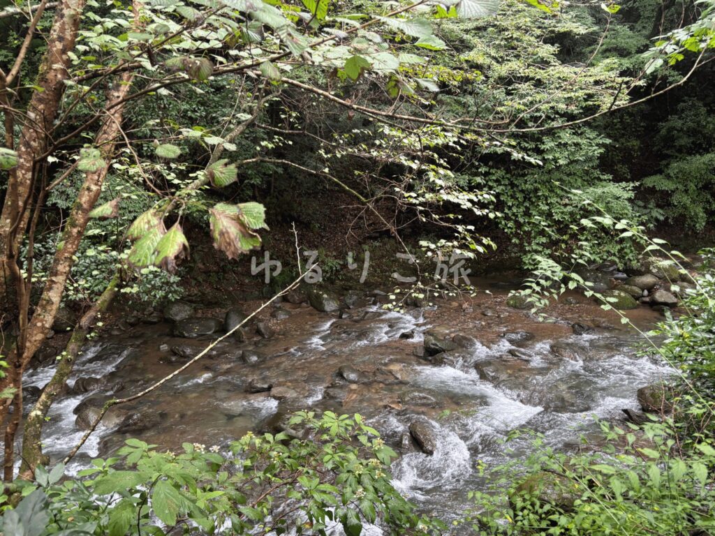 清川リバーランドの隣を流れる川