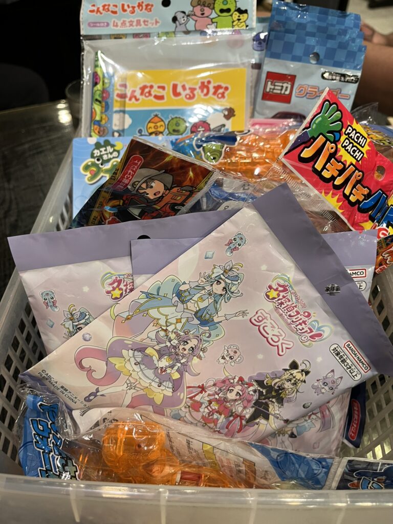 登利平のお子様定食でもらえるおもちゃ